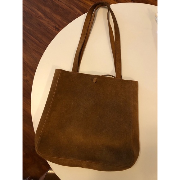 madewell suede tote